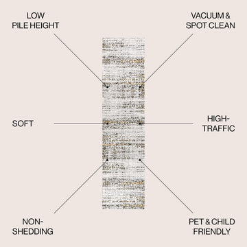 Tidal Modern Strie' Area Rug